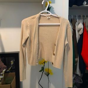 beige cardigan